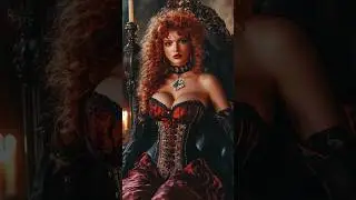 Villainesses in Dirndls Vol 2 #Villainesses #AIArt #Dirndl #BorgQueen #QueenOfHearts #FantasyFashion