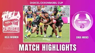 Hela Wigmen vs Enga Mioks | Match Highlights | Digicel ExxonMobil Cup | Round 15