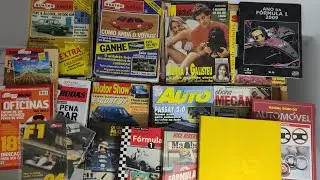 Vida de Colecionador de Revistas e Livros Automotivos.........ou é Vício, ou é loucura????
