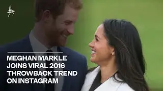Meghan Markle appears to join viral 2016 throwback trend on Instagram