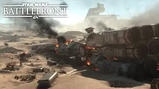 Star Wars Battlefront - Supremacy on Graveyard of Giants 1st and 2nd Place