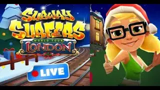 🔴 Subway Surfers London Gameplay Livestream - Happy Holidays ☃️