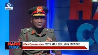 Hard Copy: Gen. John Enenche Highlights How He Manages Military Engagements Information