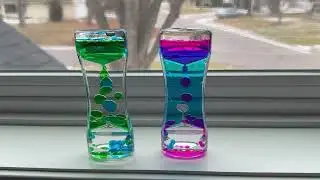 DISCOVER THE MAGIC WITH YOYA TOYS LIQUID MOTION BUBBLER: Toys for Kids, Colorful, Calming,