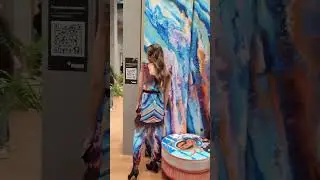 Мой авторский текстиль и костюм на выставке Мосбилд 2023 #мода #стиль #гардероб #разборгардероба