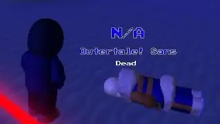 Undertale Some Soul Defense Game Outertale Sans Beaten