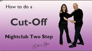 How to do The Cut-Off in Dance Nightclub Two Step #Nightclub Two Step Lessons #Nightclub Two Step