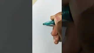 outlining pens!!! I love it #shorts #art #colorful ❤💛💚💙💜#green #satisfying #aesthetic #shiny #seven