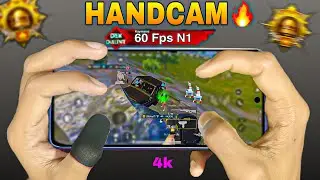 REDMI NOTE 13 PRO HANDCAM IN 2025 🔥 FASTEST 5FINGERS PLAYER ‼️ | SOLO VS SQUAD - PUBG MOBILE