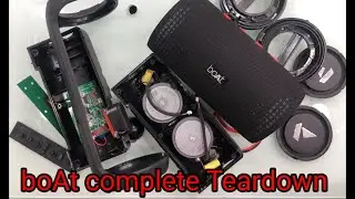 boAt Stone 1500 | Complete Teardown | Disassembly | What is the inside boAt storn speaker