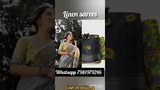 Linen Saree Collection Anand Fashions