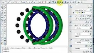 autocad 3D example roulement, made easy, Apprendre AutoCAD fran&ccedil;ais