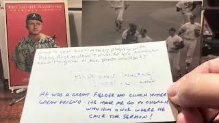 Back to the TTM! Ep.3✍🏼Awesome autograph return from a 99-year-old TTM legend! The 1952 A.L. MVP!⚾️
