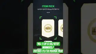 HOW to Complete the NEW 95+ FUTTIES/SS/RTTF Player Pick SBC