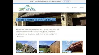 NXT Level Roofing Website Audit Screencast