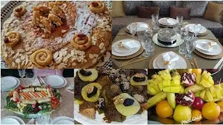 عراضة مغربية بمناسبة الدار ،شاركت معاكوم الأطباق لي وجدت