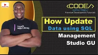 How To Update Data using SQL Management Studio GUI | Microsoft SQL Server 2017 for Everyone