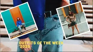 OUTFITS OF THE WEEK'2020 , 🌞 SUMMER LOOKBOOK : WHAT I WORE IN A WEEK || CHYN
