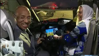 RAIS MWINYI NA MKE WAKE WALIVYOIPOKEA NDEGE MPYA BOEING 787   8 DREAMLINER.....