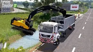 LS17 - Hochwasser Schlamm entfernen! Bauhof Weber braucht Dich! 😍🚧