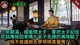 三年期滿，暗衛問太子：要把太子妃從尼姑庵接回來嗎？太子手裡的佛珠斷了：我不是讓她去學琴棋書畫嗎.