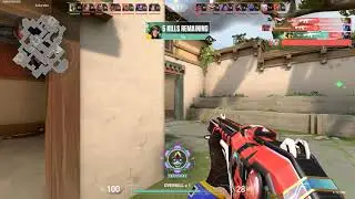 11 Kill Streak On Deathmatch Valorant : RAMPAGE
