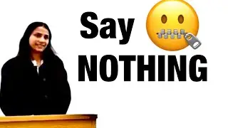 Informative Speech Example for Students | The Power of Silence