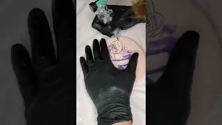 Treino em pele Artificial Itachi - Tattoo/Tatuagem #shorts