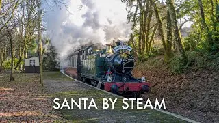 5552 Finds the Cornish Gradients a Pushover: Bodmin Railway Santa By Steam - 2025