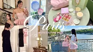 PARIS COUTURE WEEK vlog ₊˚⊹♡ fashion shows, vintage shopping & more