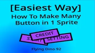 How to make many button in 1 sprite [Easiest Way] (Scratch)