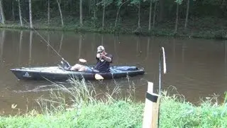 WORLD'S FIRST FLOAT BY KAYAK TRICK SHOT.