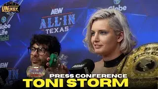 Уморительная пресс-конференция Тони Шторм «AEW ALL IN 2025»