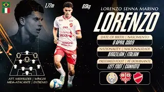LORENZO SENNA ⚽ Attacking Midfielder | Winger - Meia-Atacante | Extremo ⚽ Highlights 2025