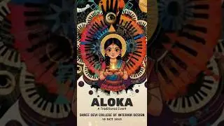 ALOKA #Shreedevicollege #mangalore #interiordesign #collegefest2025 #october