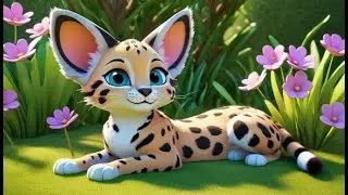 Serval leaps go bound bound bound | Nursery Rhyme | Kids Songs | Baby Music