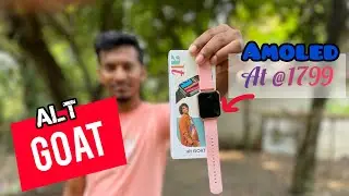 Alt goat smartwatch unboxing review | amoled smartwatch