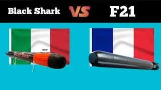 Black Shark VS F21 | Heavyweight torpedo comparison