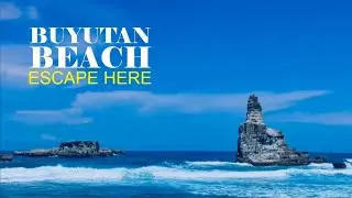 Raw Beach Life at Buyutan Beach | Natural Sounds, No Music