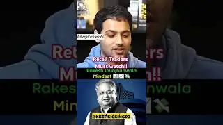 RAKESH JHUNJHUNWALA INVESTMENT STRATEGY 🧐 | #trading #stockmarket #scalping #nifty50 #banknifty