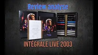 Johnny Hallyday - Coffret intégrale live 2003 Analyse complète !