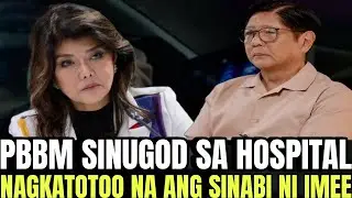 BREAKING NEWS! NAGKATOTOO NA ANG SINABI NI IMEE MARCOS: MARCOS JR SINUGOD SA HOSPITAL.