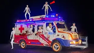 Strange Man On a Forest Road | एम्बुलेंस में डालना पड़ा बेहोश करकें Strange men rescued by ambulance