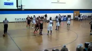 Riverwood Ravens Middle School Basketball 50 vs. Clayton 23 01/16/2014