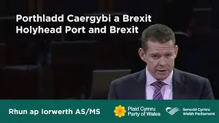 Porthladd Caergybi a Brexit / Holyhead Port and Brexit