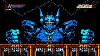 Cyber Shadow [Combinatron - Boss Fight] - Gameplay PC
