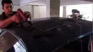 Instalando Teto Ragtop - Fusca 1971 - RJ