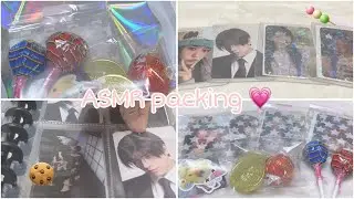 Photocard packing with me! ⭐️ | big order!? || #photocardpacking #photocard #packwithme 