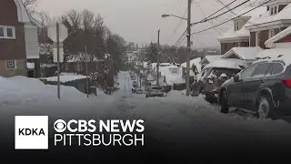 Pittsburgh hit by massive snowstorm