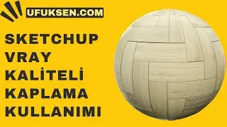 Sketchup Vray Kaliteli Kaplama Kullanımı